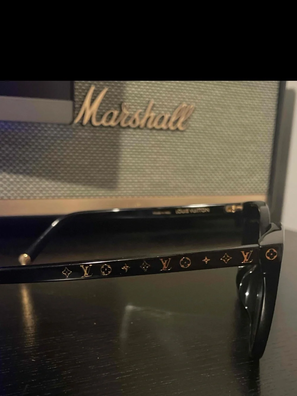 Louis Vuitton Black Cat-Eye Sunglasses